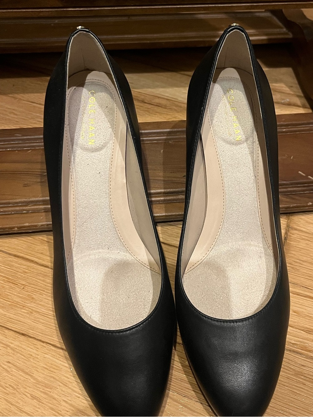 Cole Haan Black WedgePumps